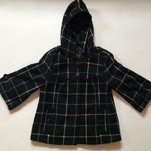 FOREVER 21 PLAID COAT SIZE S